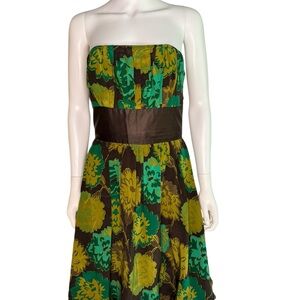 Plenty by Tracy Reese (Anthropologie) Strapless Retro Dress